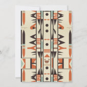 Tatanka Bison Yellowstone Western Ranch Einladung (Rückseite)