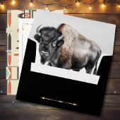 Tatanka Bison Yellowstone Western Ranch Einladung