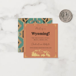 Tatanka BisonYellowstone Ranch Wedding Detail Card Mitteilungskarte