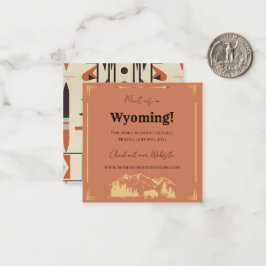 Tatanka BisonYellowstone Ranch Wedding Detail Card Mitteilungskarte
