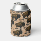 Tatanka Buffalo Bison Western Can Cooler Dosenkühler (Kanne Rückseite)
