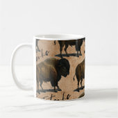 Tatanka Büffel-Bison-Western-Kaffee-Tasse Kaffeetasse (Links)