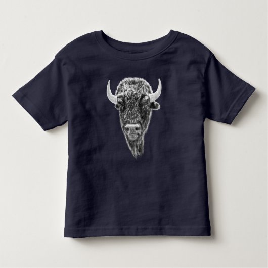 Tatanka, Büffel-Geist-Tier (amerikanischer Bison) Kleinkind T-shirt (Vorderseite)