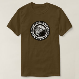 Tatanka (Büffel) Schwarzes u. Weiß 2 T-Shirt