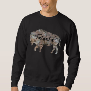 Tatanka Felsen-harter fester Sweatshirt