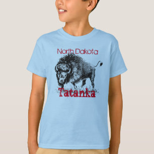 "Tatanka" mit amerikanischem Bison T-Shirt