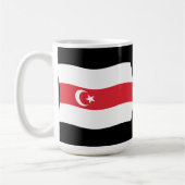 Tataren der belarussischen Fahne-Tasse Kaffeetasse (Links)