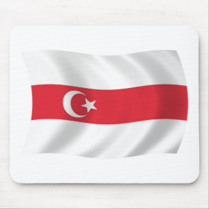 Tataren der weißrussischen Flagge Mousepad