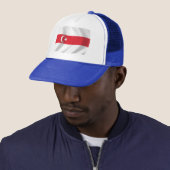 Tataren von Weißrussland-Flaggenhut Truckerkappe (Beispiel)