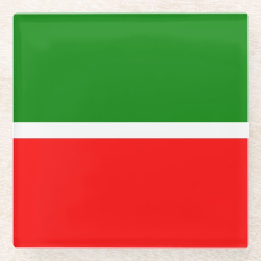 Tatarstan Glasuntersetzer (Vorderseite)