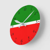 Tatarstan Runde Wanduhr (Winkel)