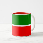 Tatarstan Zweifarbige Tasse (VorderseiteRechts)