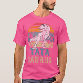 Tatasaurus T Rex Dinosaur Tata Saurus Familienmatt T-Shirt
