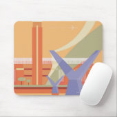 Tate Gallery und Millennium Bridge Mousepad (Mit Mouse)