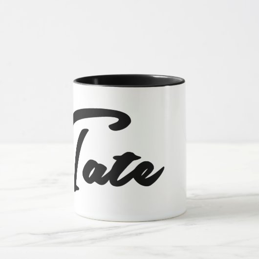Tate-Logo-Tasse | Andrew Tate Coffee Tasse (Zentrum)