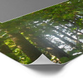 Taten ohne Wort-Sprichwort-Poster Poster (Ecke)