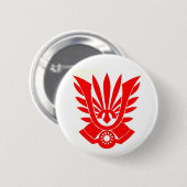 Tatenokai Flagge, Yukio Mishima Button (Vorne & Hinten)