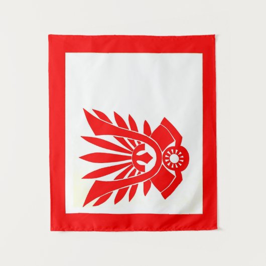 Tatenokai Flagge, Yukio Mishima Wandteppich (Vorderseite)