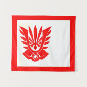 Tatenokai Flagge, Yukio Mishima Wandteppich (Vorderseite (Horizontal))