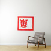 Tatenokai Flagge, Yukio Mishima Wandteppich (Beispiel (Horizontal))