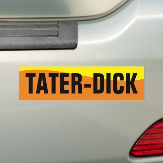TATER DICK AUTOAUFKLEBER (Auf Auto)