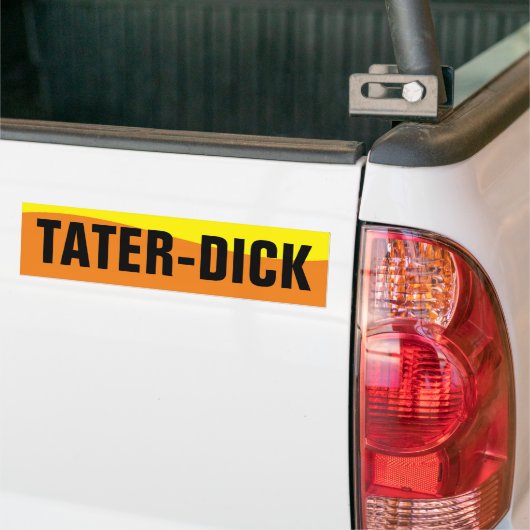 TATER DICK AUTOAUFKLEBER (Auf Lkw)
