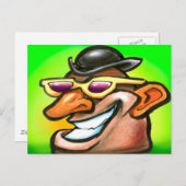 Tater Head Postkarte (Vorne/Hinten)