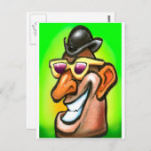 Tater Head Postkarte (Vorne/Hinten)