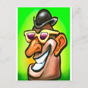 Tater Head Postkarte