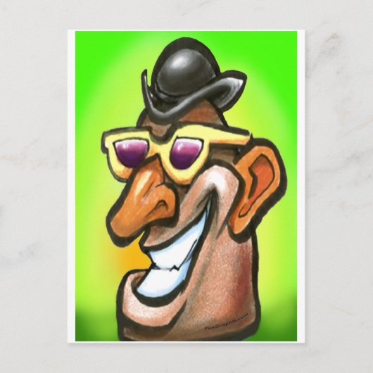 Tater Head Postkarte (Vorderseite)