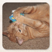 Tater Rechteckiger Pappuntersetzer (Vorderseite)