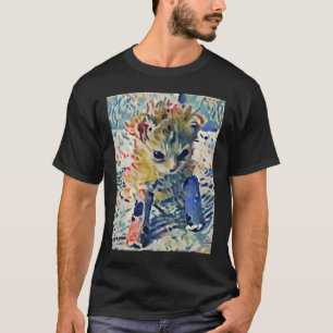 Tater Tot Cat Malerei Matisse inspiriert T-Shirt