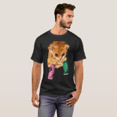Tater tot cat Tater Toto The Cat Tater Tot Bonkers T-Shirt (Vorne ganz)