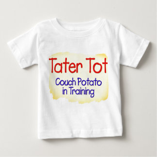 Tater Tot-Couch-Kartoffel im Trainings-Säuglings-T Baby T-shirt