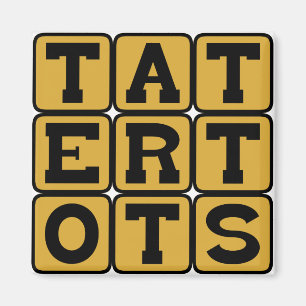 Tater Tots, frittierte Kartoffel-Frühstücks-Lecker Magnet