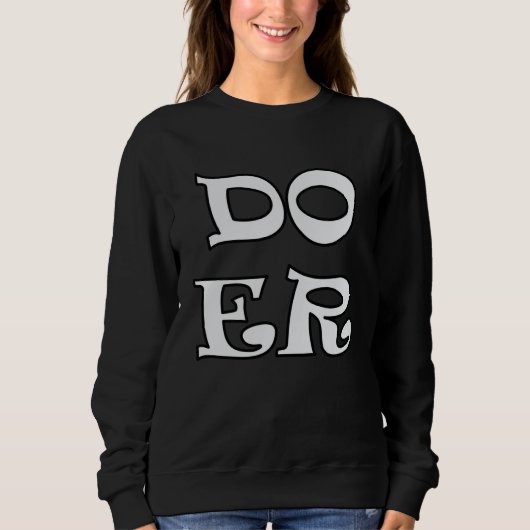 Täter Wird Motivation Inspiration Erledigen Männer Sweatshirt (Vorderseite)
