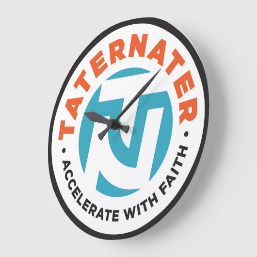 TATERNATER CLOCK GROßE WANDUHR (Winkel)