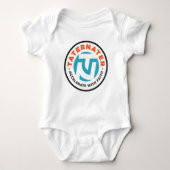 TaterNater Logo Baby Strampler (Vorderseite)