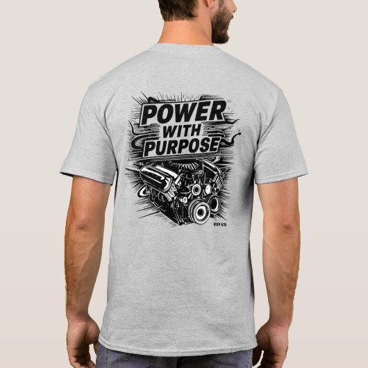 Taternater Power V2 T-Shirt (Rückseite)