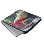TaterPie der Rooster-Laptop-Sieb Laptopschutzhülle (Vorne Knopf)