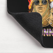 Taters Gonna Tate Funny Tato Gangster Spud Lover B Mousepad (Ecke)