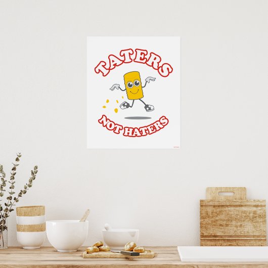 Taters nicht hasst poster (Küche)