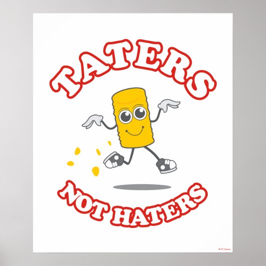 Taters nicht hasst poster (Vorne)