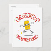 Taters nicht hasst postkarte (Vorne/Hinten)
