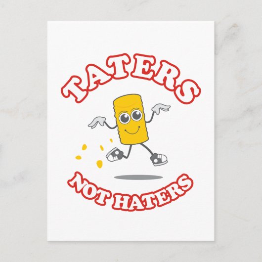 Taters nicht hasst postkarte (Vorderseite)