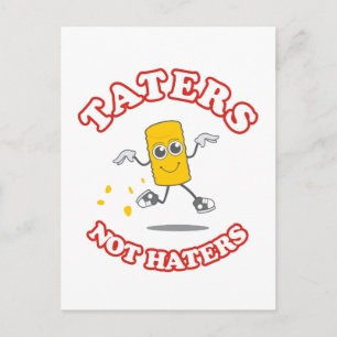 Taters nicht hasst postkarte