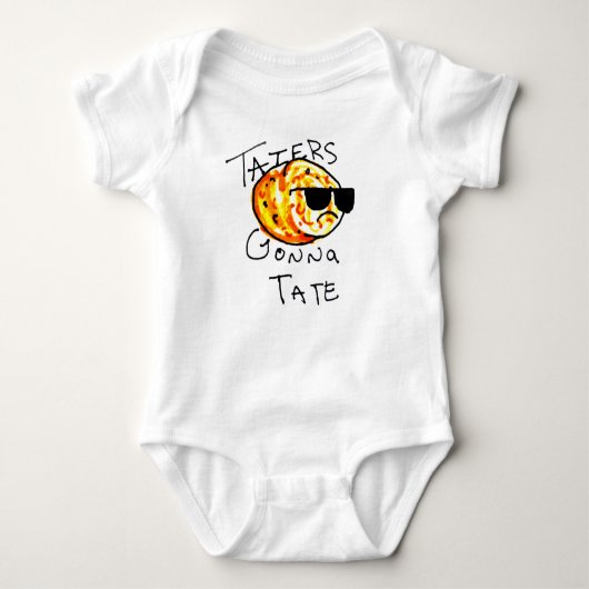 Taters Onsie Baby Strampler (Vorderseite)