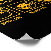 Taters -ta-toes T, Funny Tatoes Ta Toes Poster (Ecke)