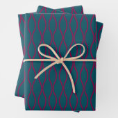 Tatewaku traditional Japanese pattern modern Geschenkpapier Set (Beispiel)
