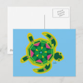 TATHA THE SEATURTLE POSTKARTE (Vorne/Hinten)